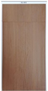 Cinnamon Latte frameless door