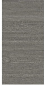 Driftwood Grey frameless door