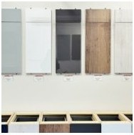 Frameless wood color box