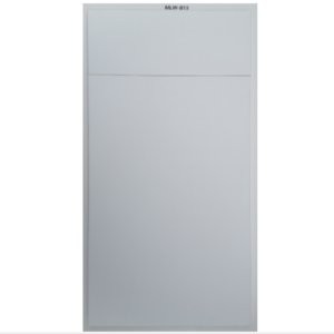 Matte White frameless door