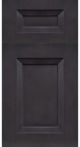 Metallic Grey cabinet door