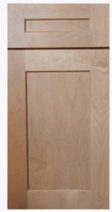 Natural Shaker cabinet door