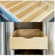 Shaker accessories and organizers