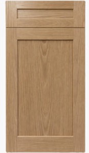 White Oak Shaker cabinet door