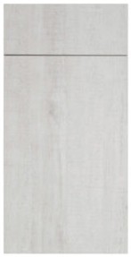 White Oak frameless door