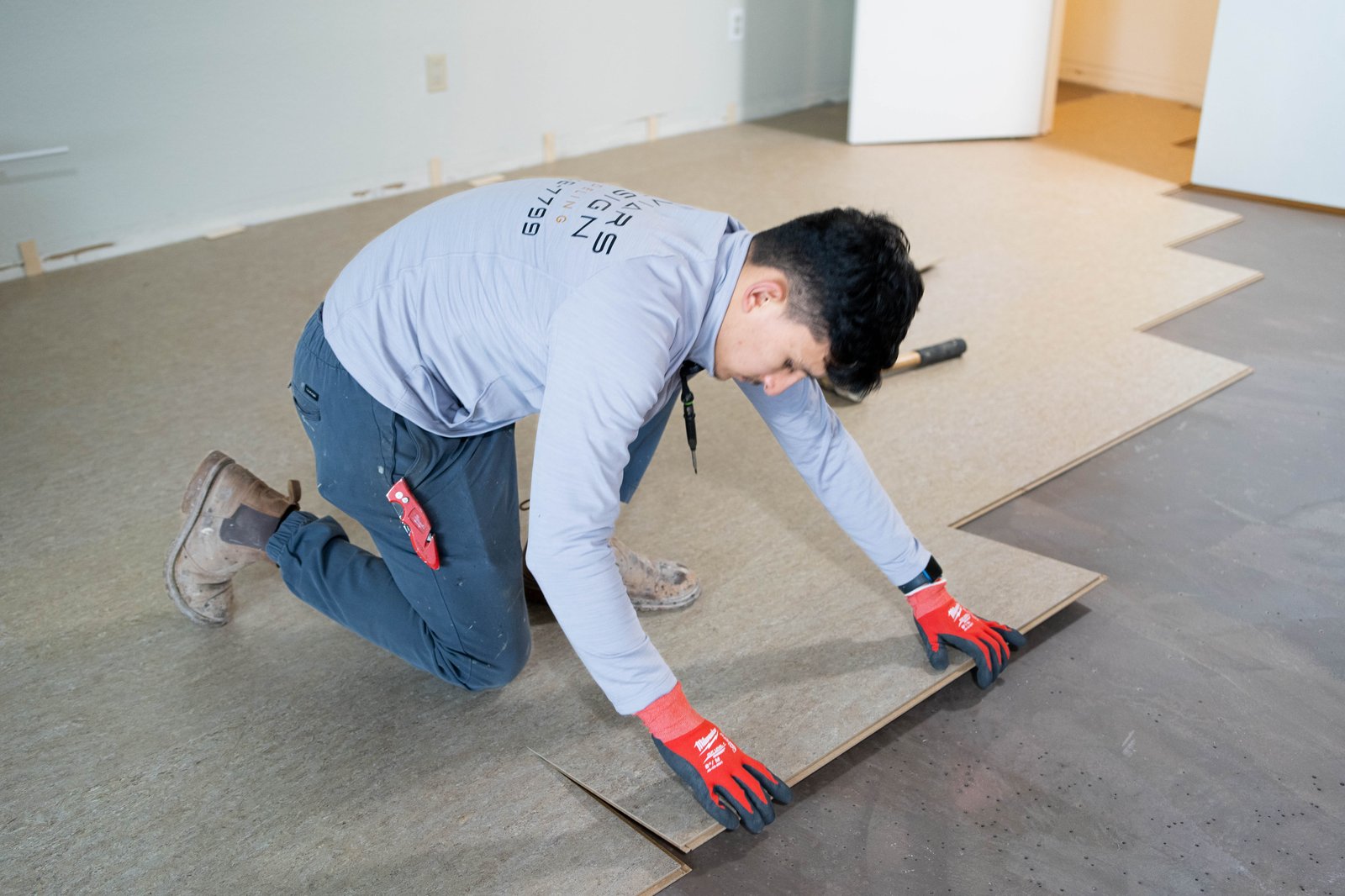 ZERO VOC sealer install