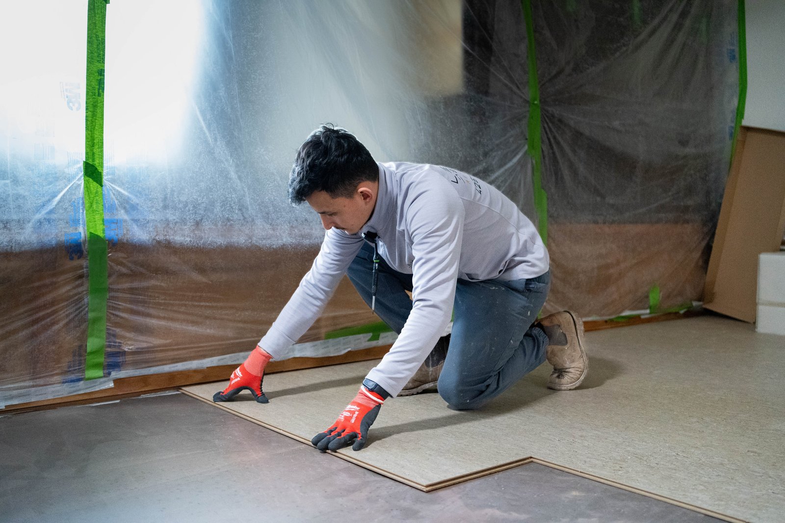 Precision subfloor prep