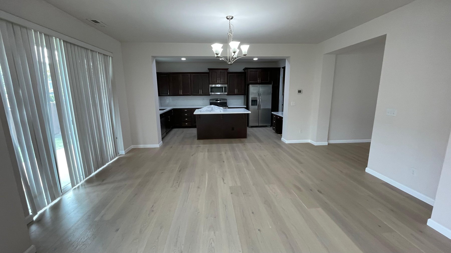 Open-concept kitchen