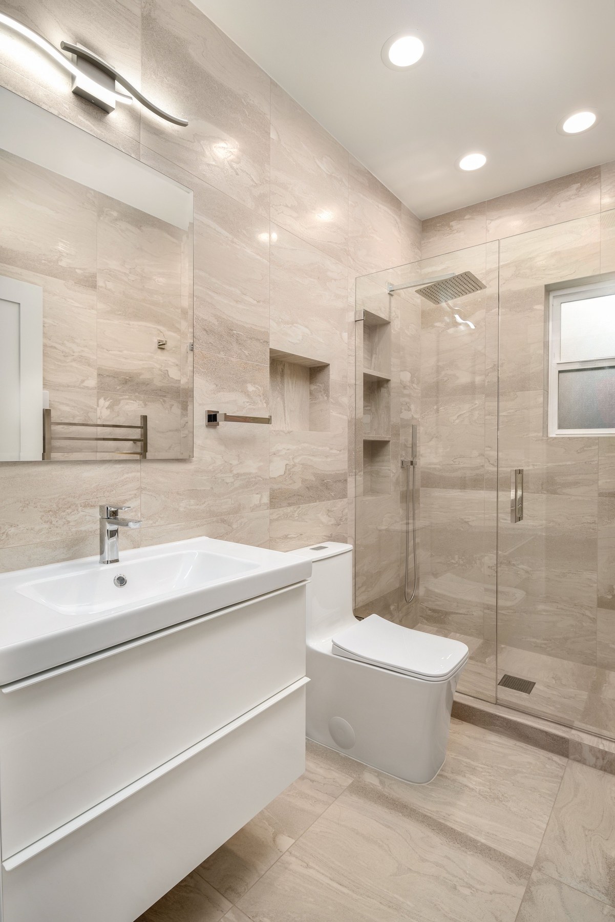 Floating vanity